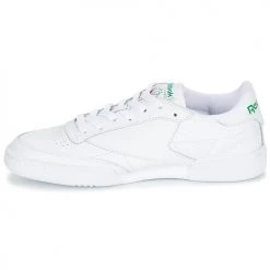Chaussures Baskets basses Reebok Classic CLUB C 85 Blanc/ vert -Baskets mode Soldes 6686705 500 D