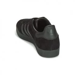 Chaussures Baskets basses adidas Originals GAZELLE Noir -Baskets mode Soldes 6687769 500 E