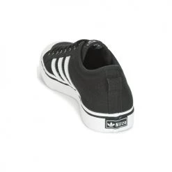 Chaussures Baskets basses adidas Originals NIZZA Noir -Baskets mode Soldes 6687775 500 E