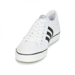 Chaussures Baskets basses adidas Originals NIZZA Blanc -Baskets mode Soldes 6687776 500 C