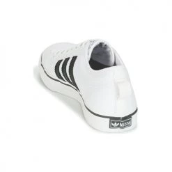 Chaussures Baskets basses adidas Originals NIZZA Blanc -Baskets mode Soldes 6687776 500 E
