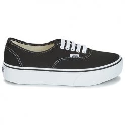 Chaussures Femme Baskets basses Vans AUTHENTIC PLATFORM 2.0 Noir -Baskets mode Soldes 6950247 500 B