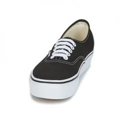 Chaussures Femme Baskets basses Vans AUTHENTIC PLATFORM 2.0 Noir -Baskets mode Soldes 6950247 500 C