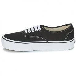 Chaussures Femme Baskets basses Vans AUTHENTIC PLATFORM 2.0 Noir -Baskets mode Soldes 6950247 500 D