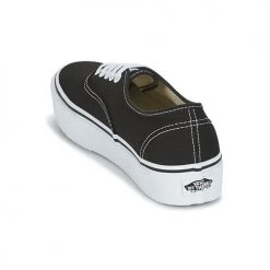 Chaussures Femme Baskets basses Vans AUTHENTIC PLATFORM 2.0 Noir -Baskets mode Soldes 6950247 500 E