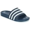 Chaussures Baskets basses adidas Originals ADILETTE Marine / blanc