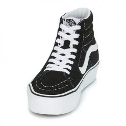 Chaussures Femme Baskets montantes Vans SK8-HI PLATFORM 2.1 Noir / Blanc -Baskets mode Soldes 7800590 500 C