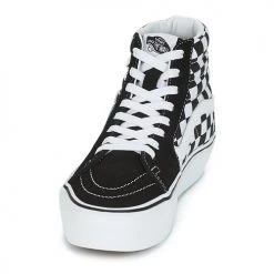 Chaussures Baskets montantes Vans SK8-HI PLATFORM 2.1 Noir / Blanc -Baskets mode Soldes 7800595 500 C