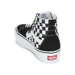 Chaussures Baskets montantes Vans SK8-HI PLATFORM 2.1 Noir / Blanc -Baskets mode Soldes 7800595 500 E