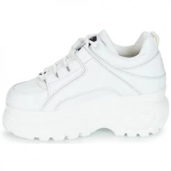 Chaussures Femme Baskets basses Buffalo 1339 Blanc -Baskets mode Soldes 8031412 500 D