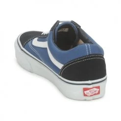 Chaussures Baskets basses Vans OLD SKOOL Bleu -Baskets mode Soldes 80941 500 E
