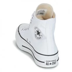 Chaussures Femme Baskets montantes Converse CHUCK TAYLOR ALL STAR LIFT CANVAS HI Blanc -Baskets mode Soldes 8151803 500 E