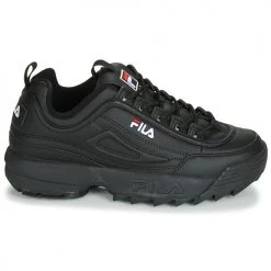Chaussures Femme Baskets basses Fila DISRUPTOR LOW WMN Noir -Baskets mode Soldes 9342985 500 B