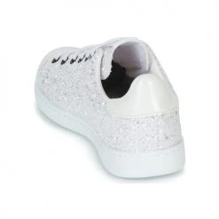 Chaussures Femme Baskets basses Victoria DEPORTIVO GLITTER KID Blanc -Baskets mode Soldes 9670069 500 E
